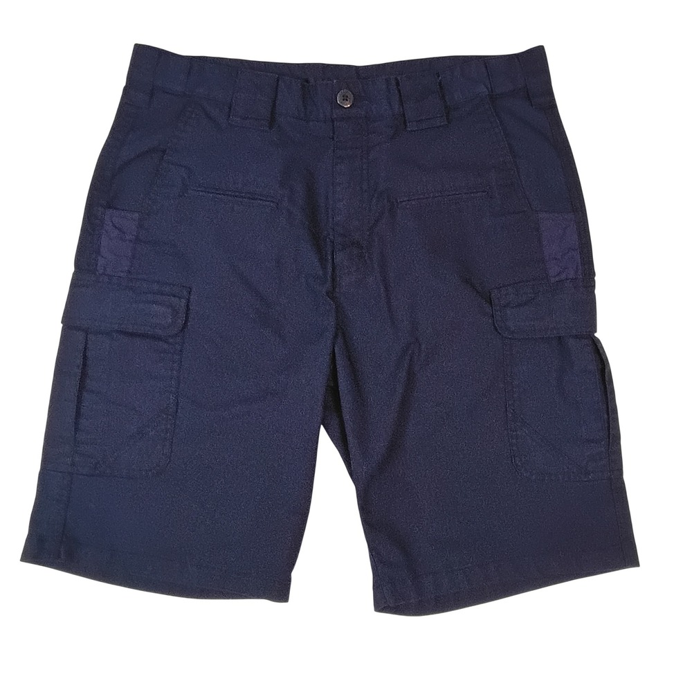 Propper Kinetic Tactical Cargo Shorts Mens 36 Navy Blue Ripstop Workwear